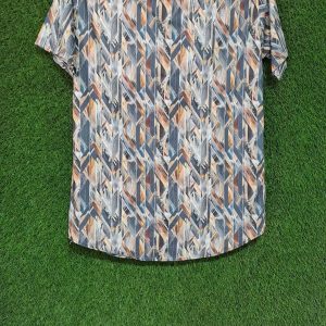 স্টাইলিশ জেন্টস মাল্টিকালার প্রিন্টেড হাফ হাতা শার্ট ফর ক্যাজুয়াল ও পার্টি ওয়্যার